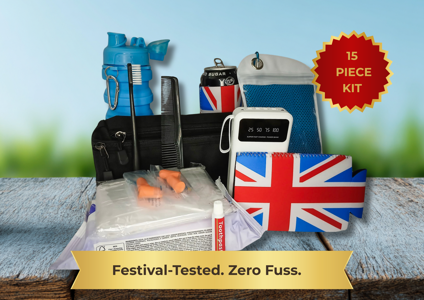 Sesh in a Box — The Ultimate Festival Survival Kit